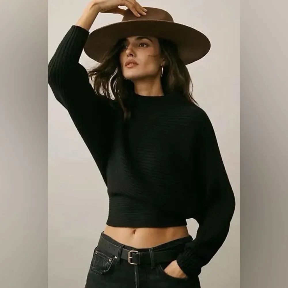 Anthropologie The Kendall mock-Neck Sweater